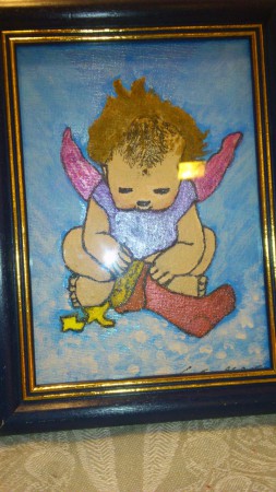 yllätys,sekatekniikka