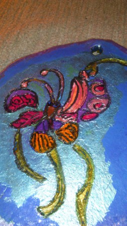 savitaulu,akryyliväri